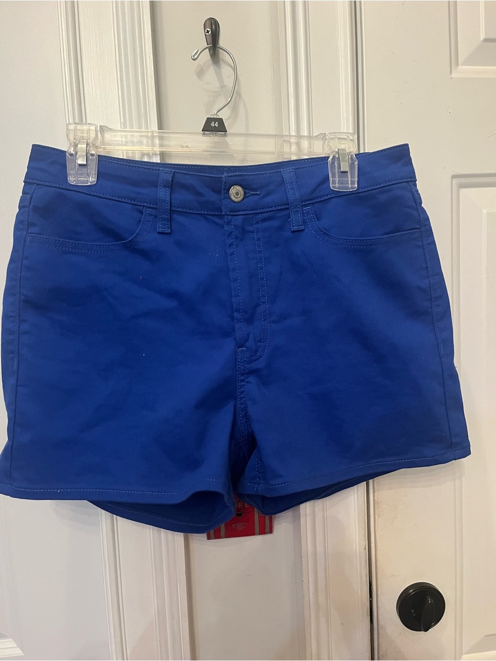 Old Navy Bright Blue Denim-Style Shorts